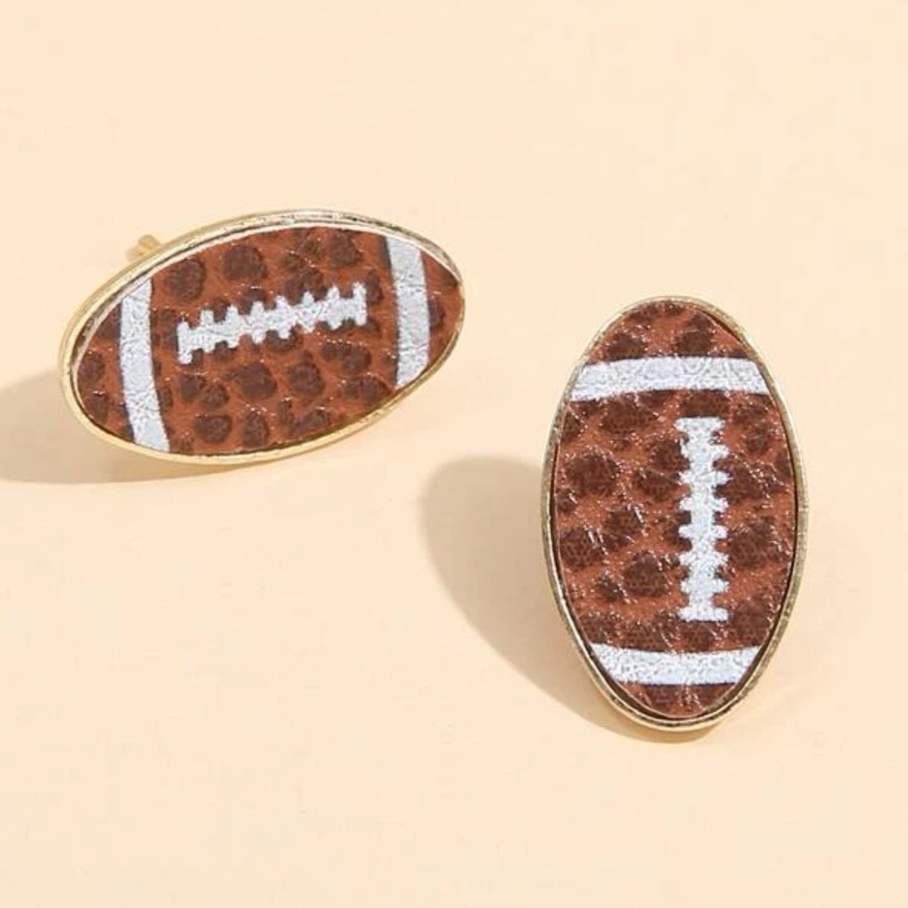 Football Earrings